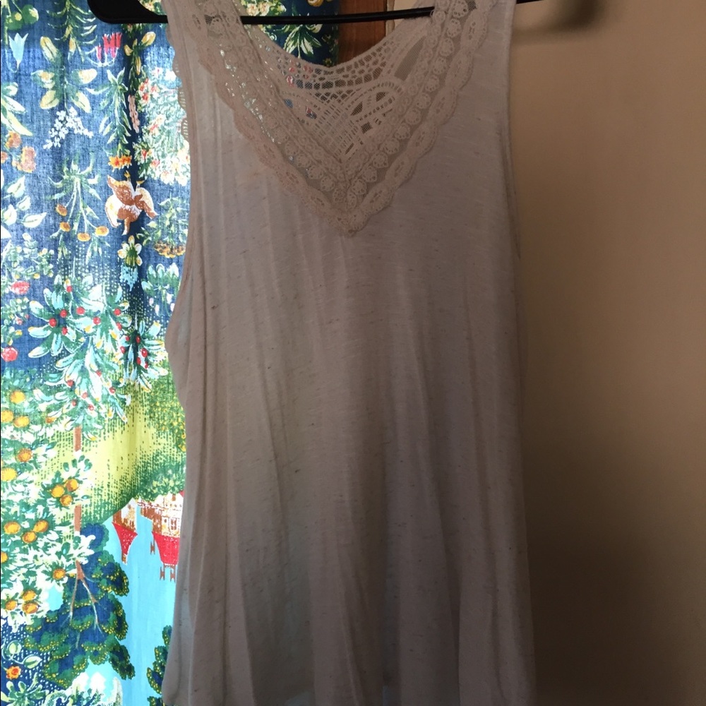 Lace tank